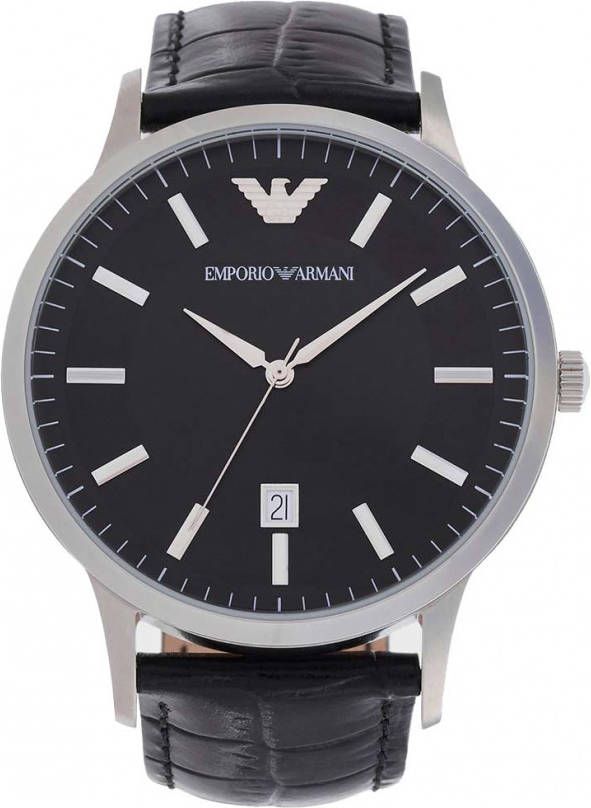 Emporio Armani Horloges Renato AR11186 Zwart