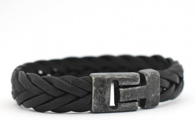 Josh Armbanden Rough 24832 Zwart