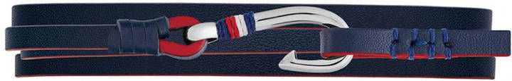 Tommy Hilfiger Armbanden Nautical Wrap Bracelet Blauw