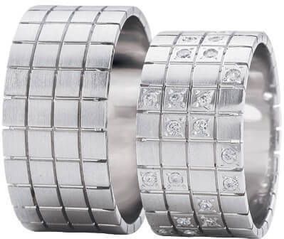 Christian Fantasie trouwringen met diamanten