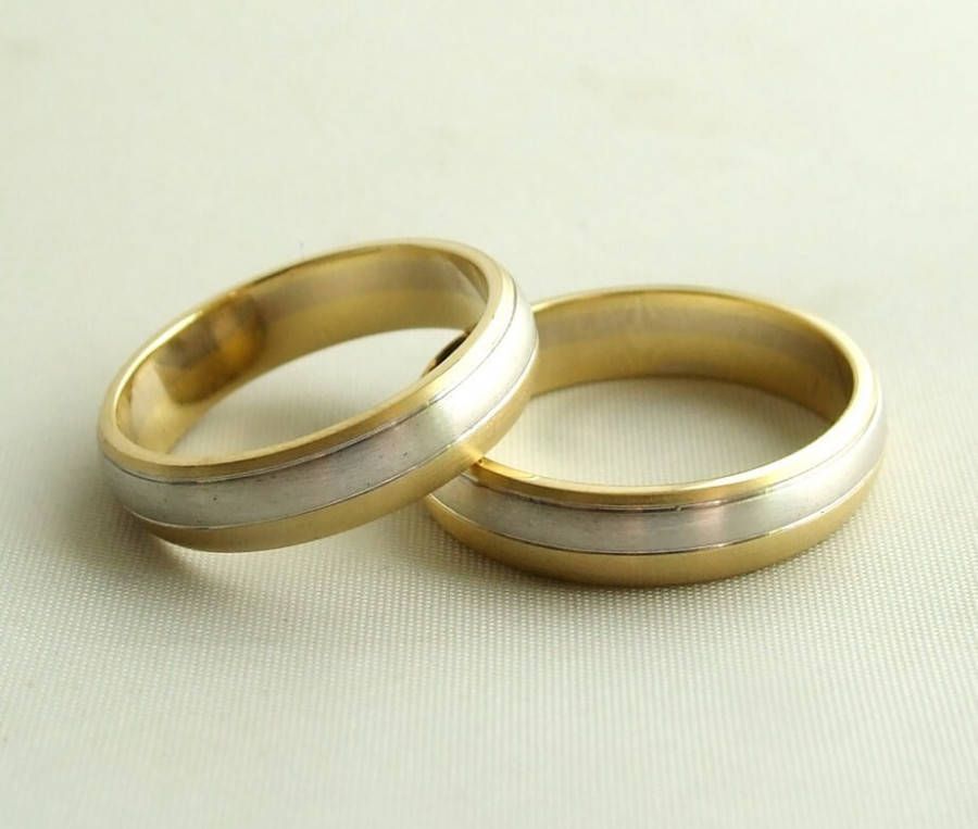 Christian Gouden bicolor trouwringen