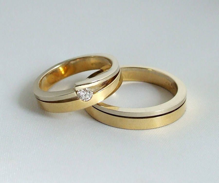 Christian Gouden trouwringen met briljant