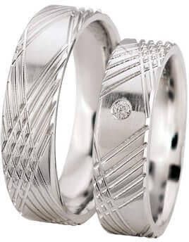 Christian Trouwringen met diamant