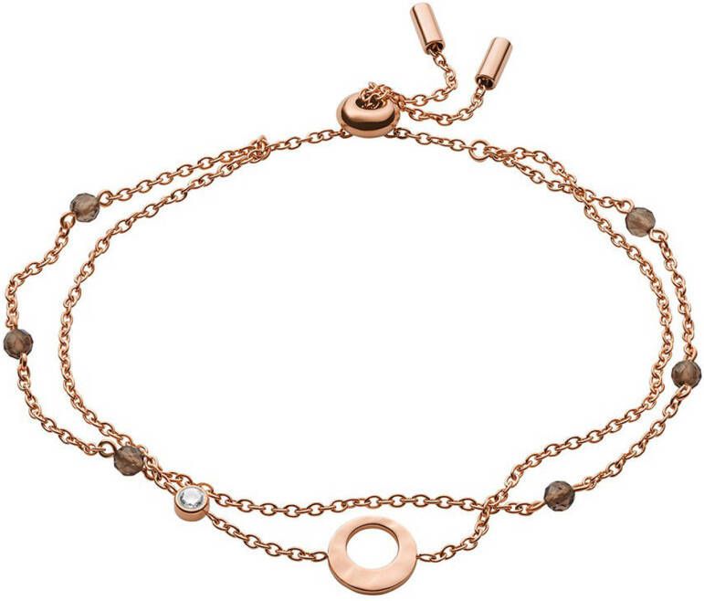 Fossil armband JF03549791 Classics rosé