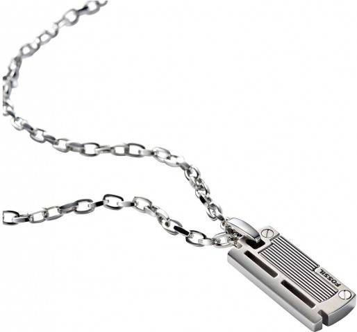 Fossil collier JF84466040 Mens Dress zilver