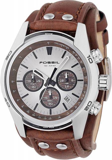 Fossil horloge CH2565 Coachman Zilver