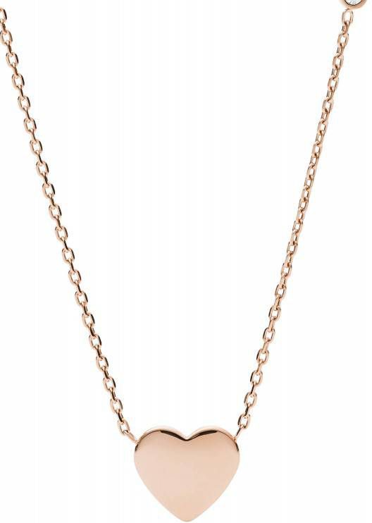 Fossil Vintage Iconic ketting met hanger JF03081791