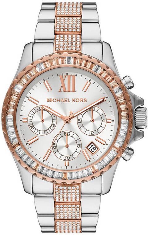 Michael Kors Horloges Everest MK6975 Zilverkleurig
