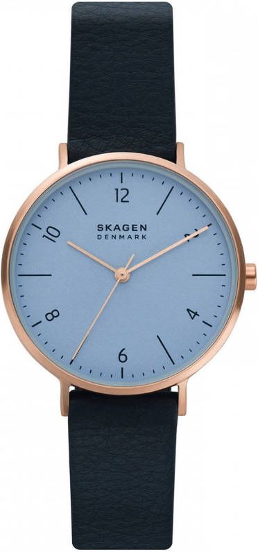 Skagen horloge SKW2972 Aaren Naturals donkerblauw