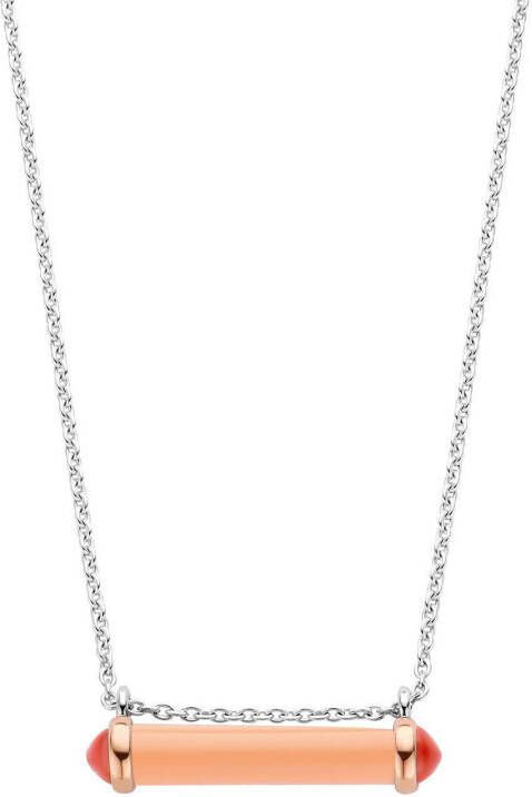 TI SENTO Milano Kettingen 925 Sterling Zilveren Necklace 3963 Roze