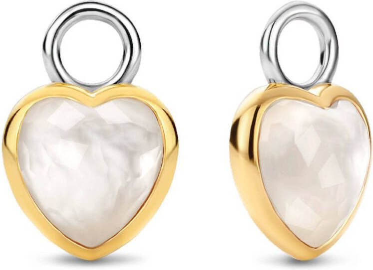 TI SENTO Milano Oorbedels 925 Sterling Zilveren Ear Charms 9238 Wit