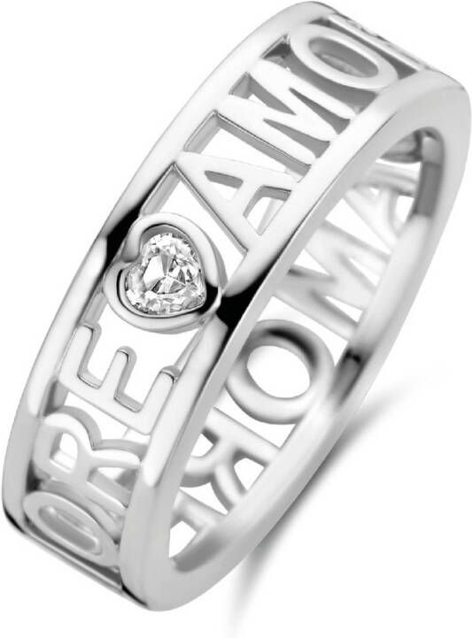 TI SENTO Milano Ringen 925 Sterling Zilveren Ring 12227 Wit