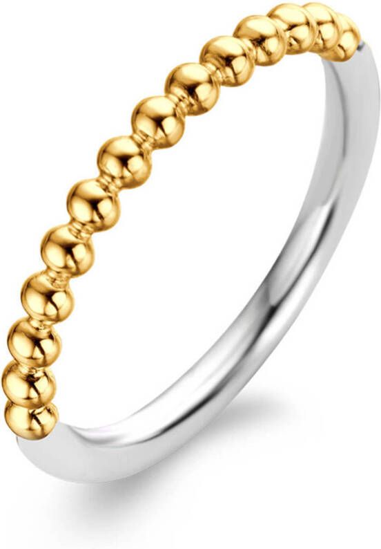 TI SENTO Milano Ringen 925 Sterling Zilver Ring 1937 Goudkleurig