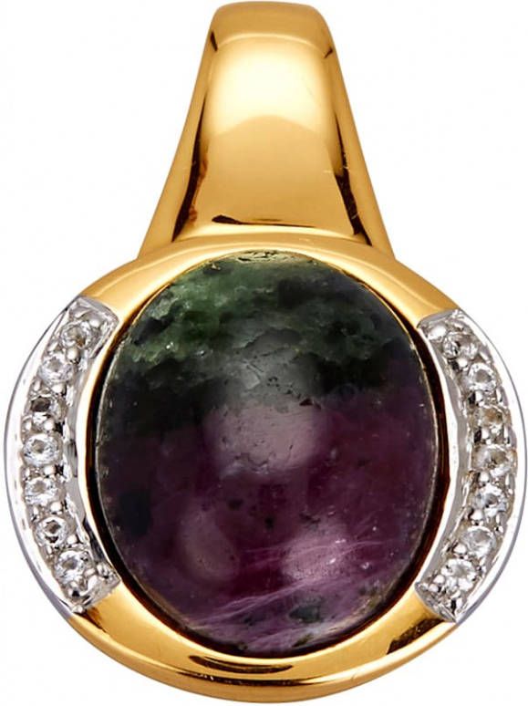 Diemer Hanger met robijn zoisiet Multicolor
