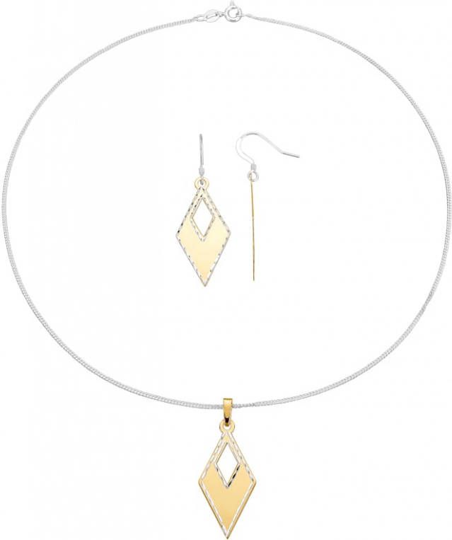 KLiNGEL 3 delige sieradenset Geel