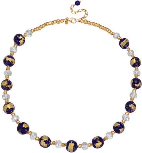 Collier met Muranoglas KLiNGEL Multicolor