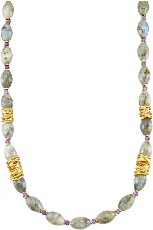 KLiNGEL Collier van echt zilver Multicolor