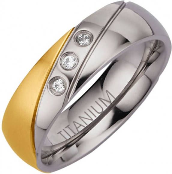KLiNGEL Damesring van titanium Grijs