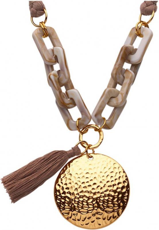 KLiNGEL Ketting met kwastje Multicolor