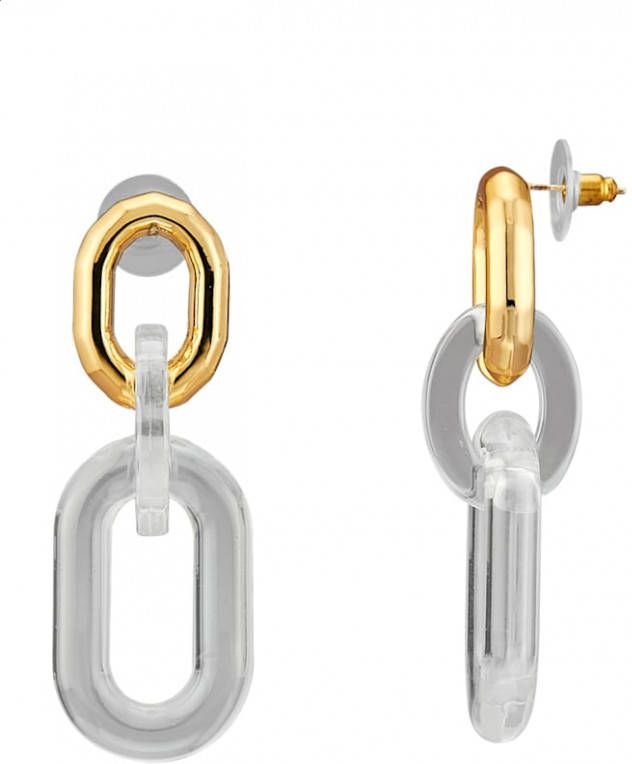 KLiNGEL Oorbellen Geelgoudkleur